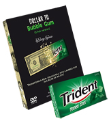 Best Magic Tricks 2014 Dollar to Gum