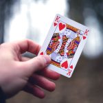 For practising magic tricks, you've more time than you think. Card in Hand